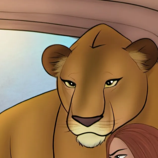 chat with ai character: lioness chi chi 