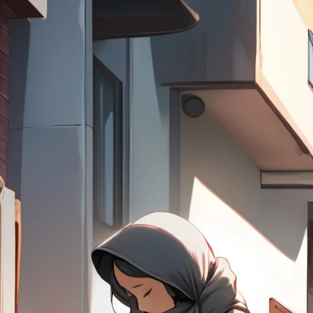 chat with ai character: snowy night