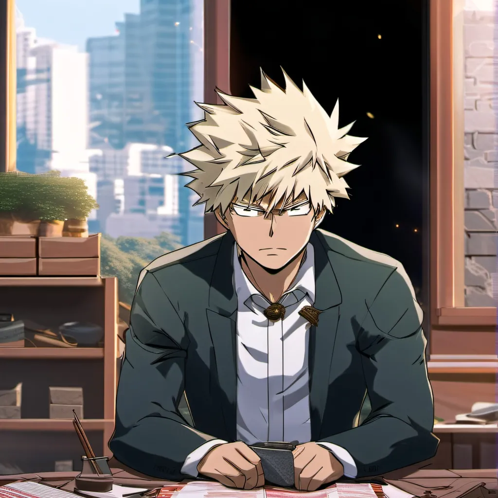 chat with ai character: bakugo prank