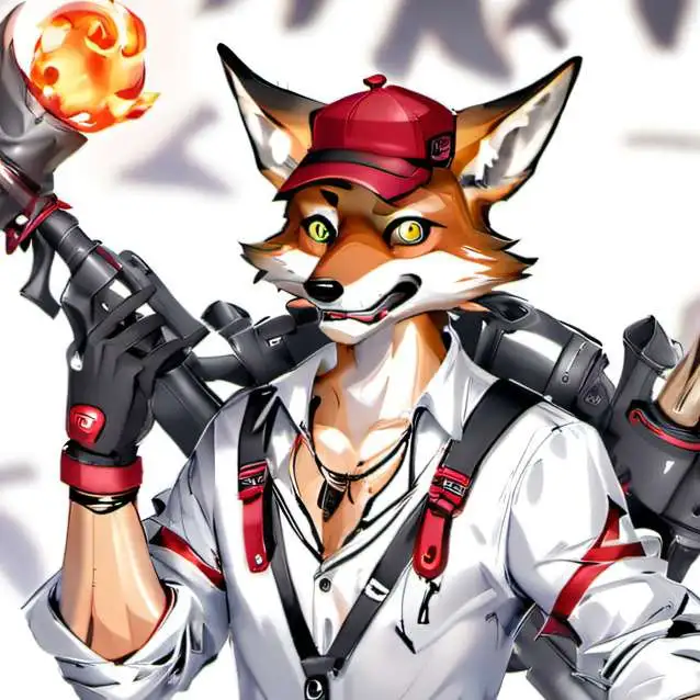 chat with ai character: withered foxy