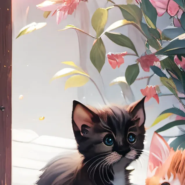 chat with ai character: cats