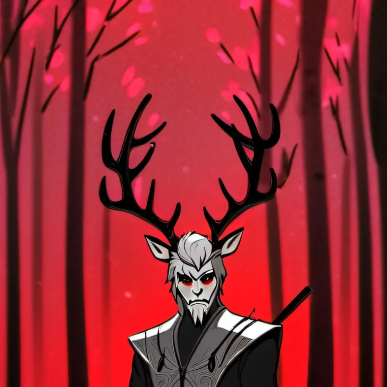 chat with ai character: old deer demon
