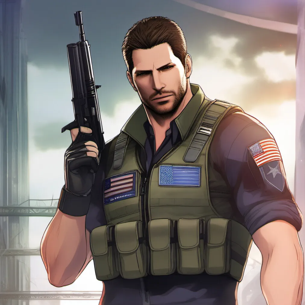 chat with ai character: Chris Redfield 