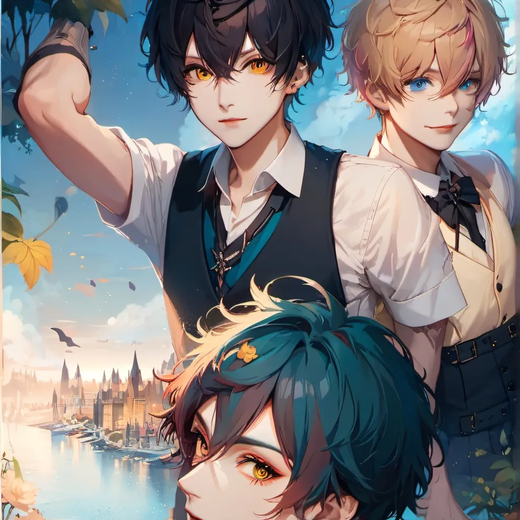 chat with ai character: caleb, noah & ash