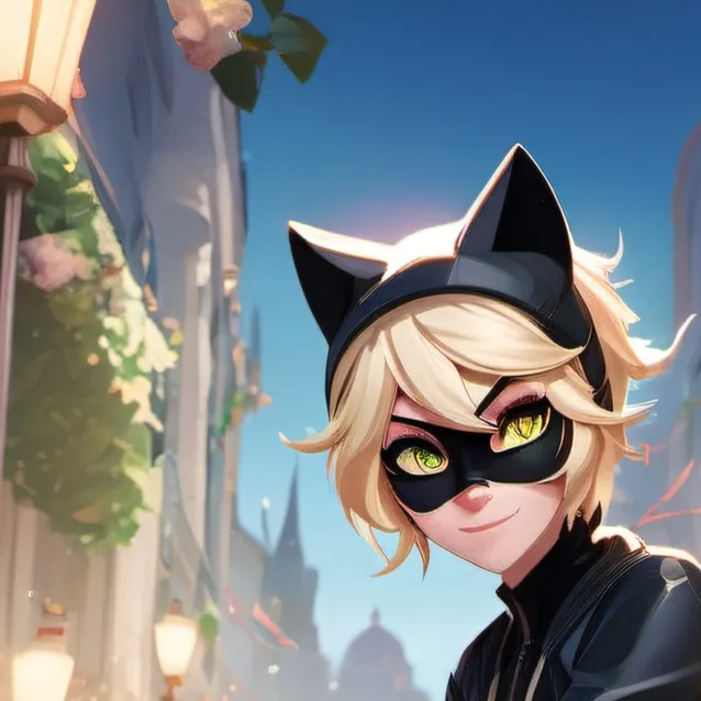 chat with ai character: cat noir 