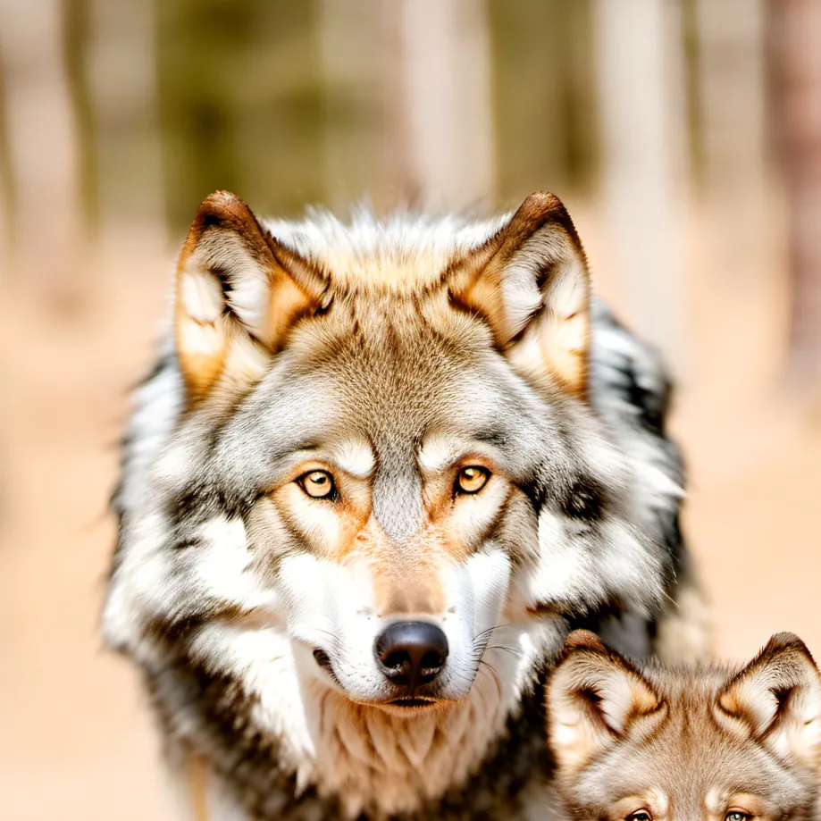 chat with ai character: Mom and her pup