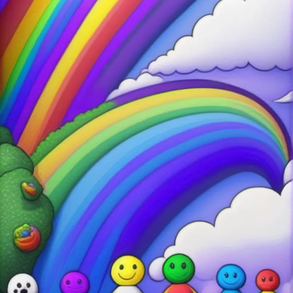 chat with ai character: rainbow friends
