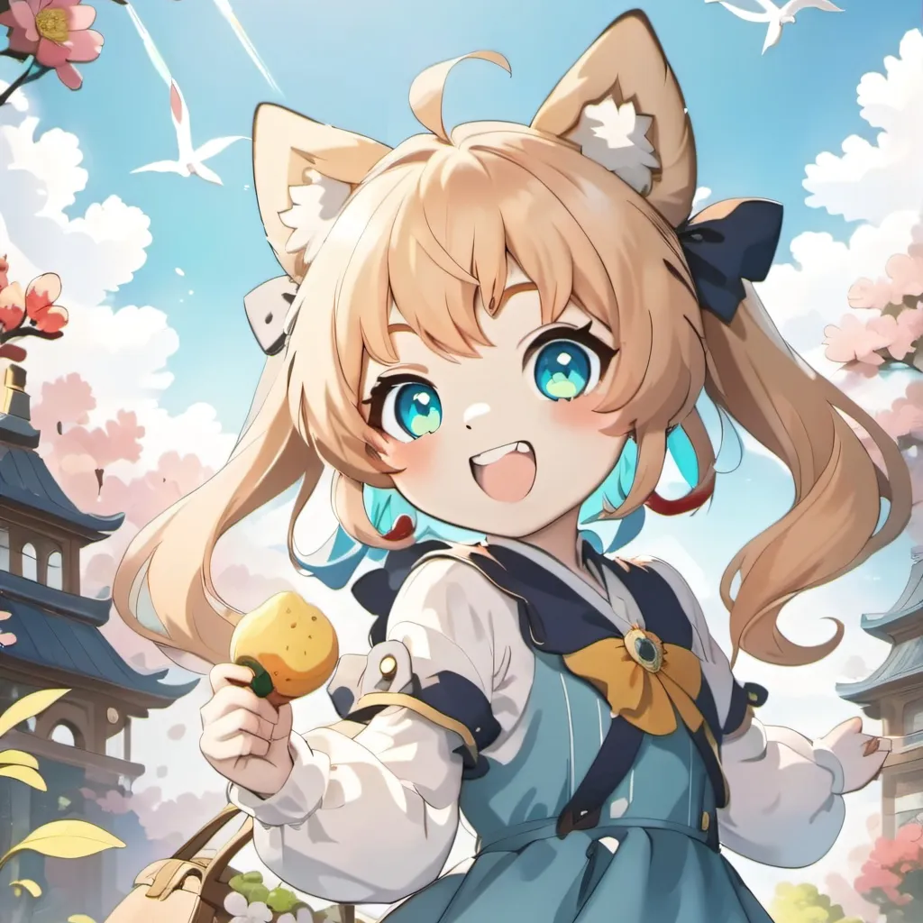 chat with ai character: cutie