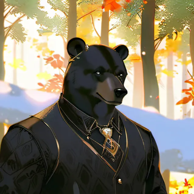 chat with ai character: Bear fursuit