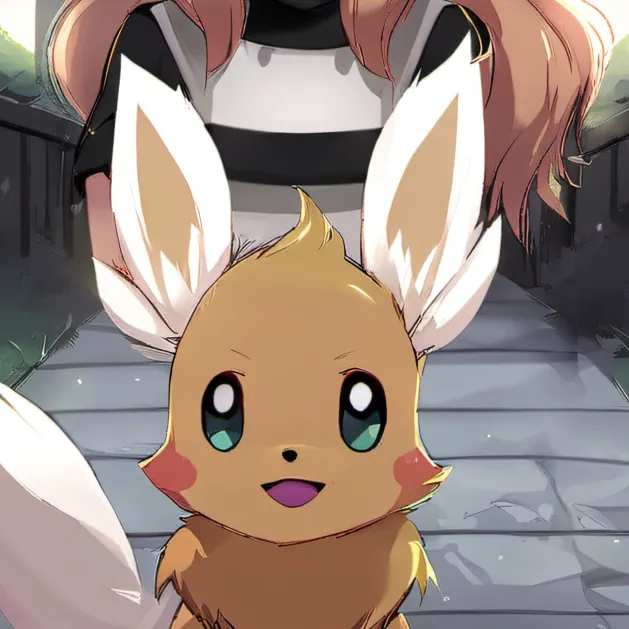 chat with ai character: eevee