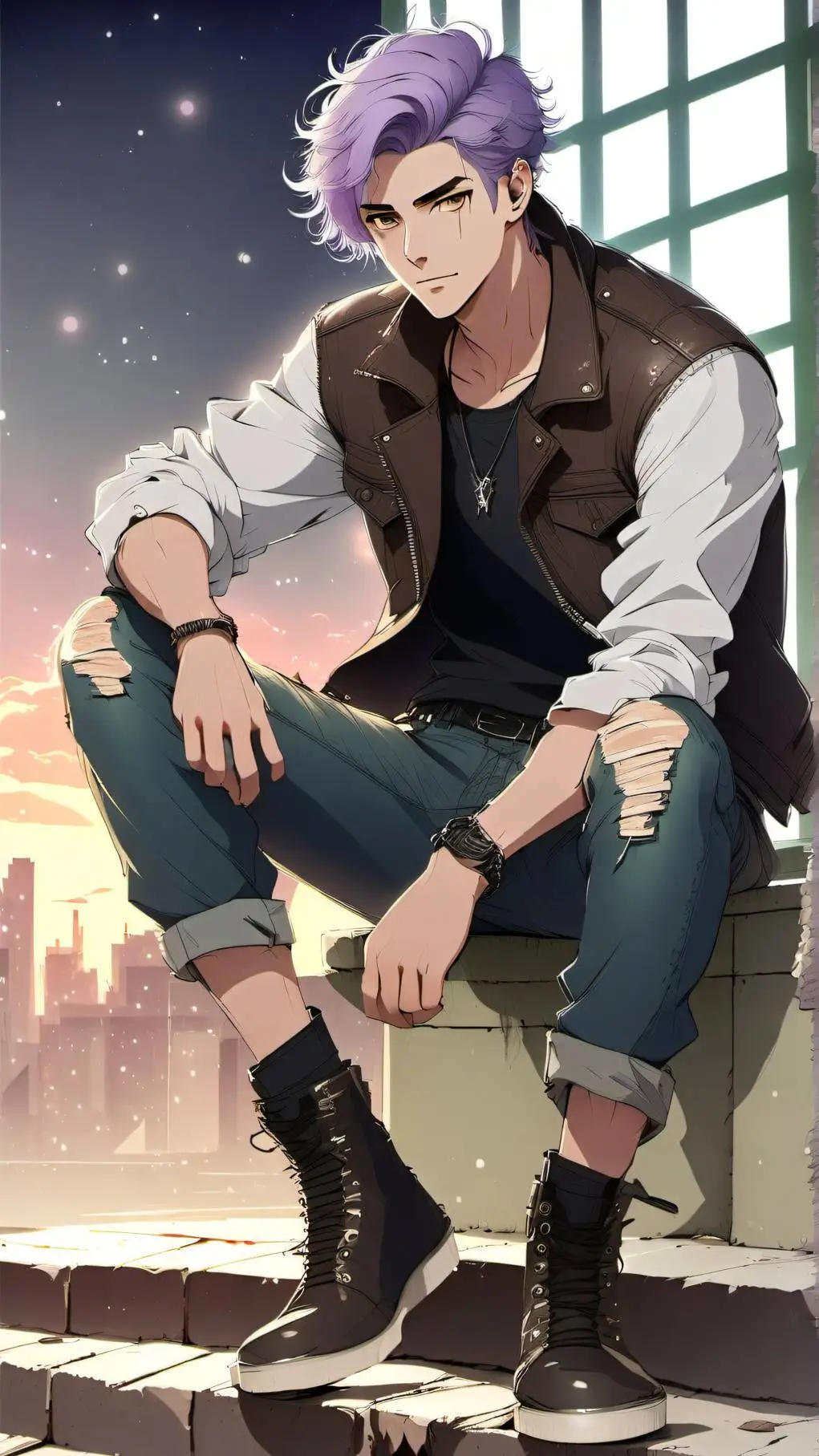 ai character: Griffin background