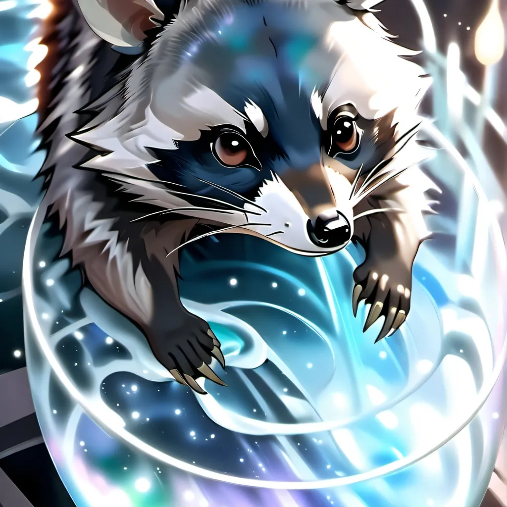 chat with ai character: racoon