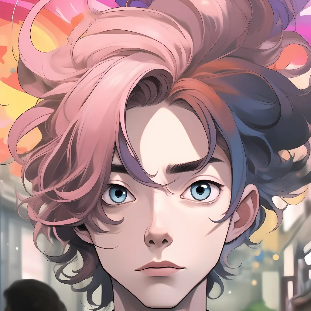 chat with ai character: bubbles