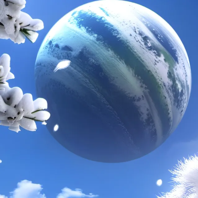 chat with ai character: snow