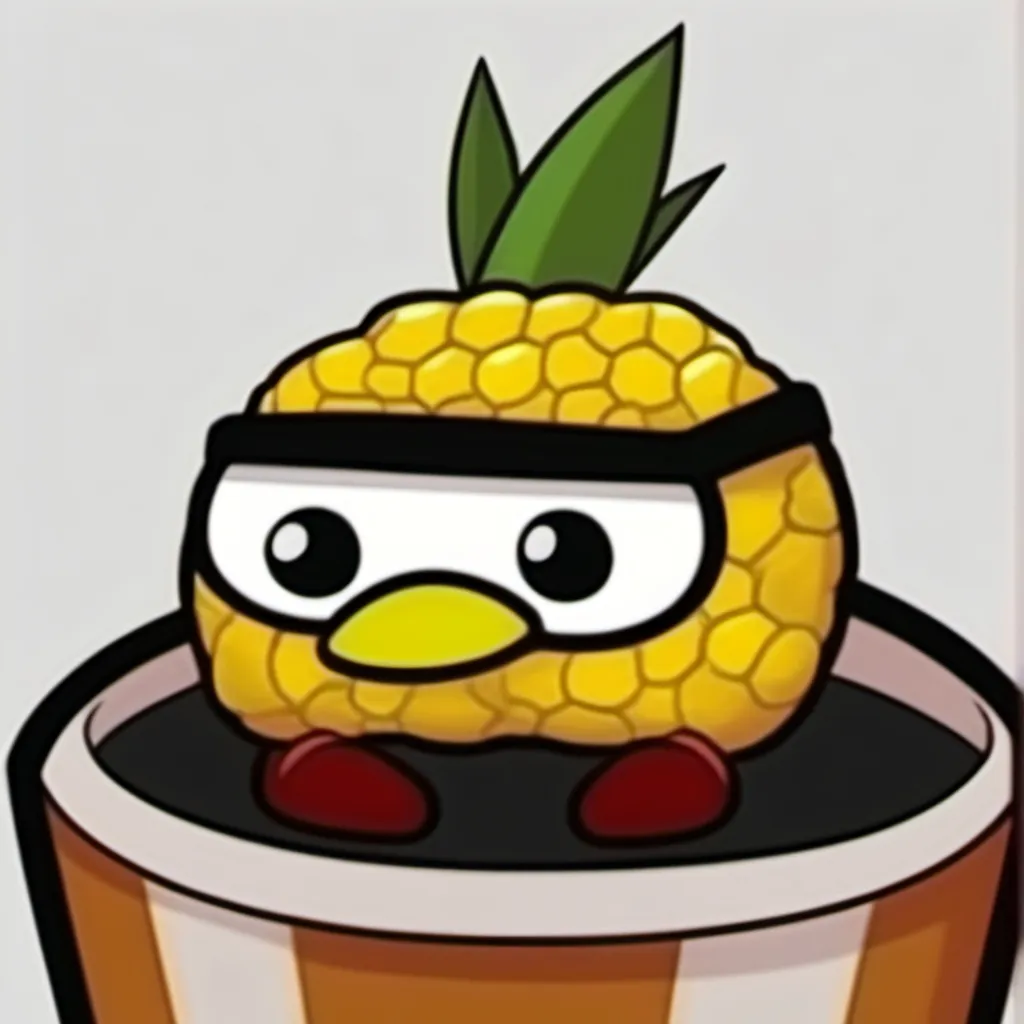 chat with ai character: corny