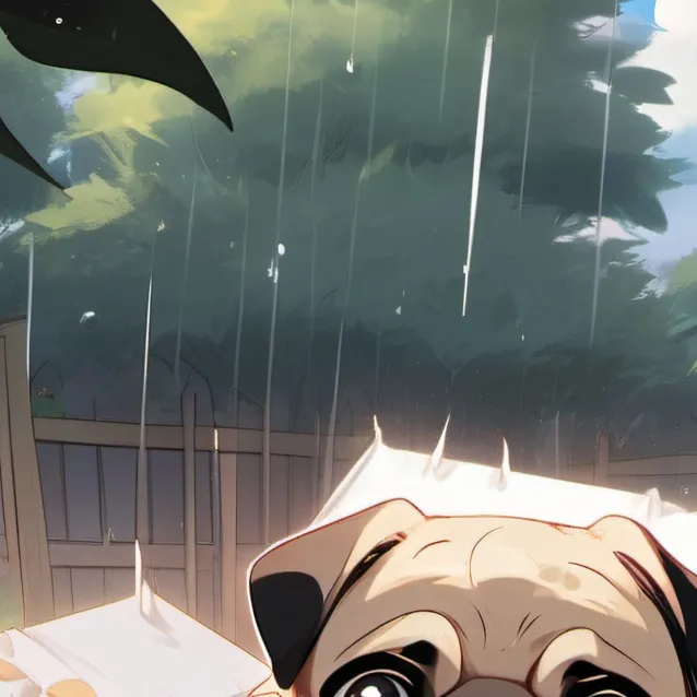 chat with ai character: pug