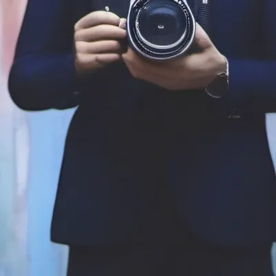 chat with ai character: POV cameraman