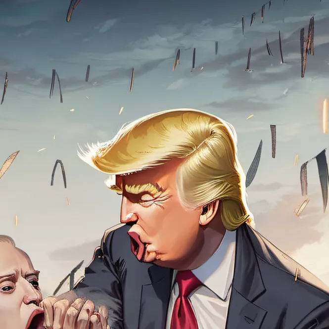 chat with ai character: Donald trump