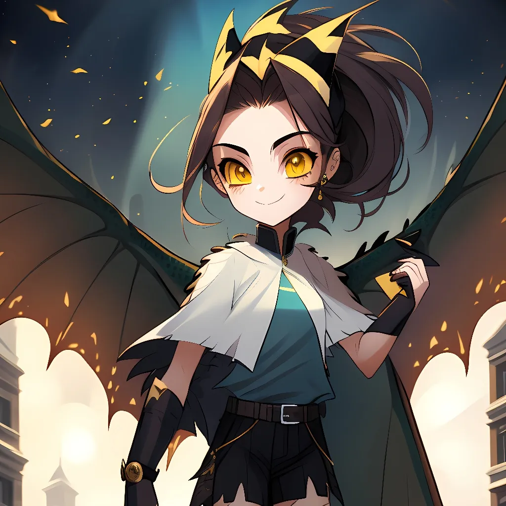 chat with ai character: female Ghidorah 