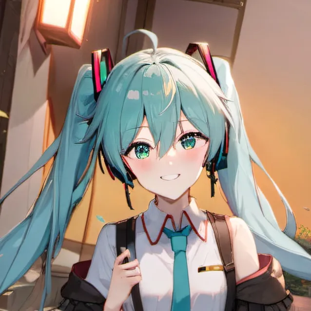 chat with ai character: Miku