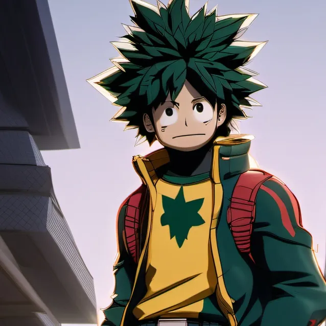 chat with ai character: Deku