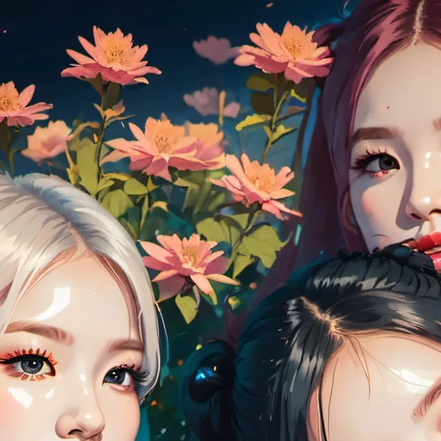 chat with ai character: black pink 