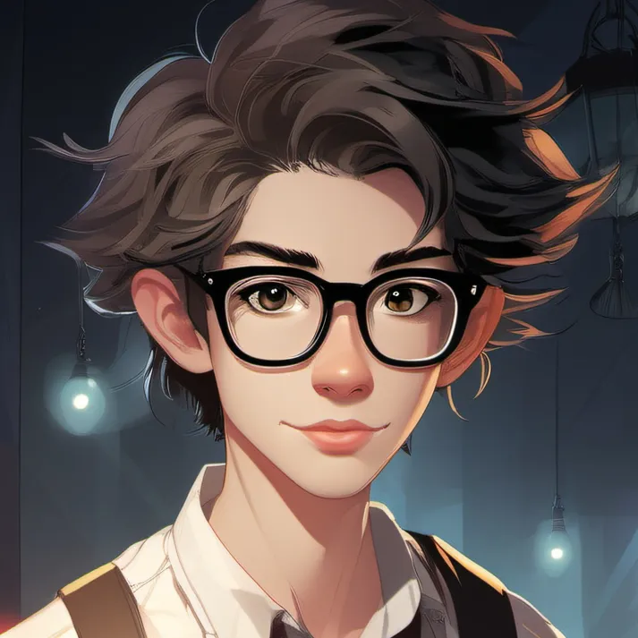 chat with ai character: nerd