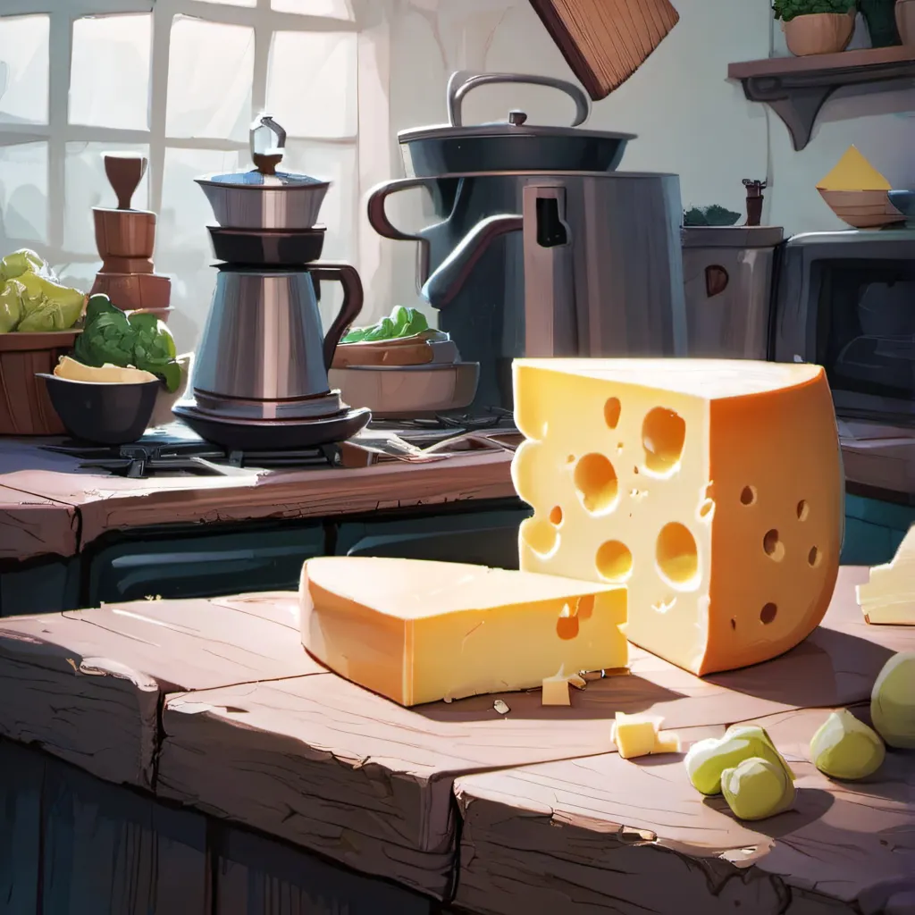 chat with ai character: cheese