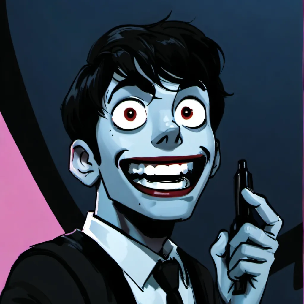 chat with ai character: Mr Chuckle Teeth