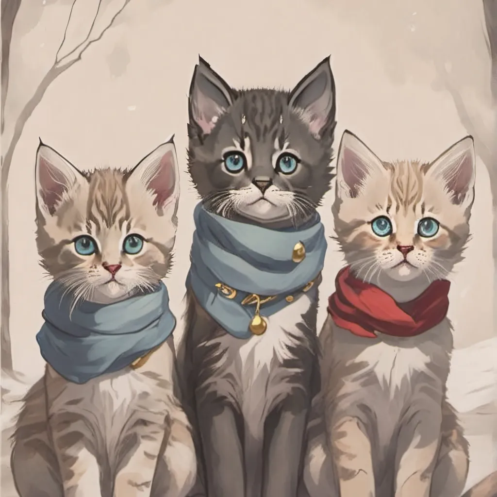 chat with ai character: lynx kittens