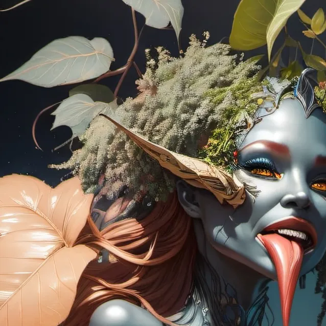 chat with ai character: plant queen