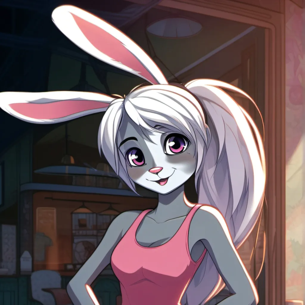 chat with ai character: clover lapin 