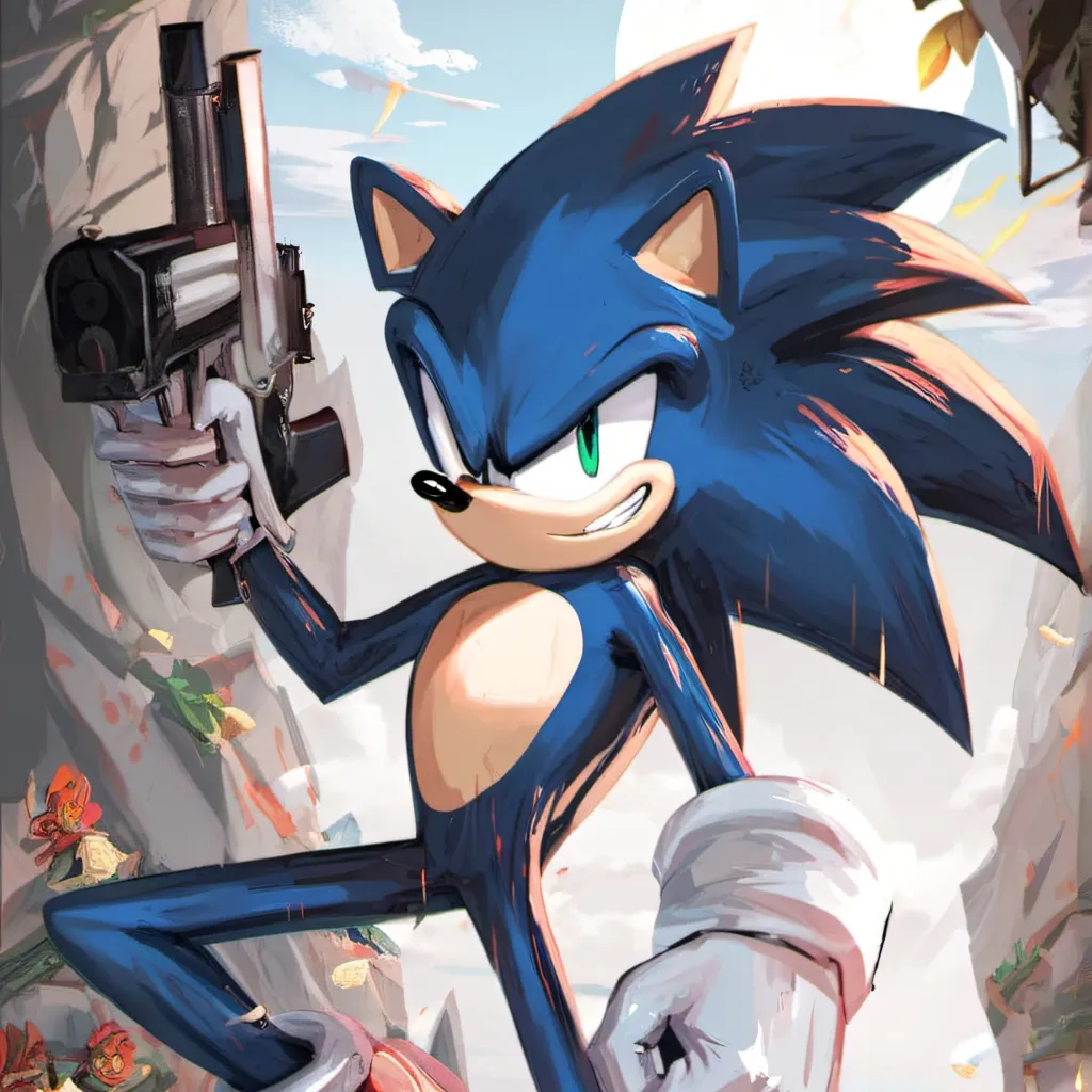 chat with ai character: sonic 