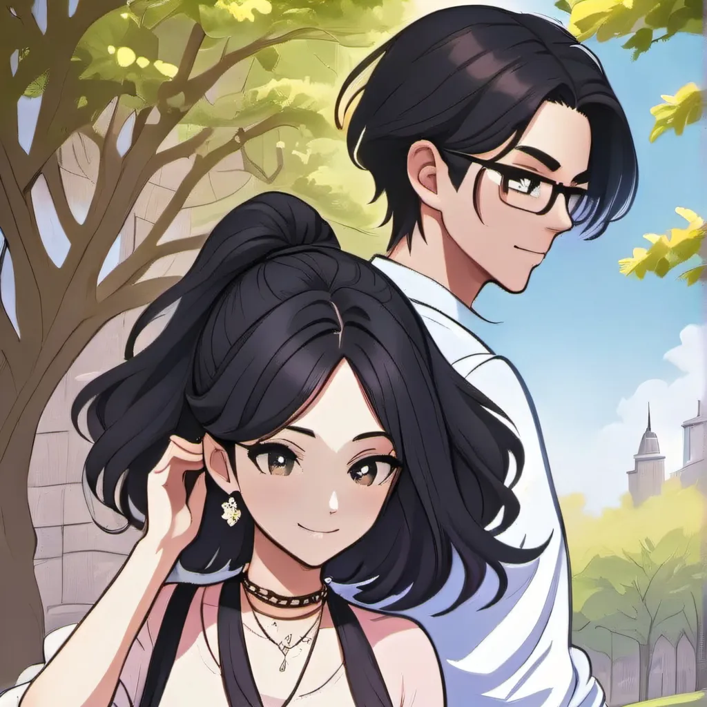 chat with ai character: kamora and james