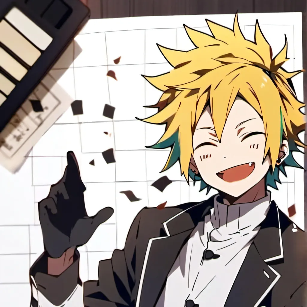 chat with ai character: denki from mha