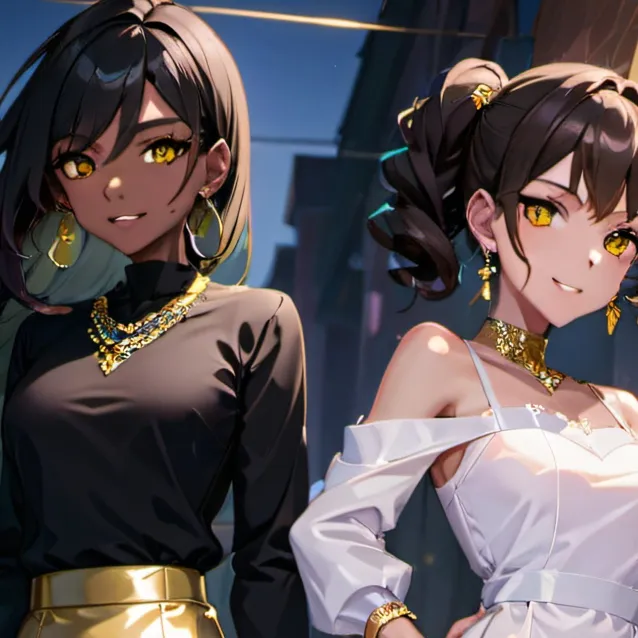 chat with ai character: Emma and Alex