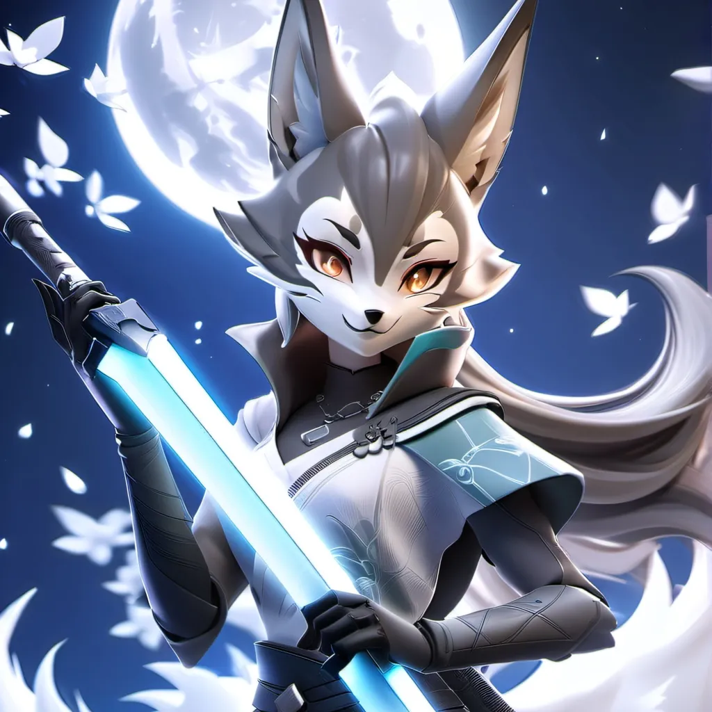 chat with ai character: Zhen the kitsune 
