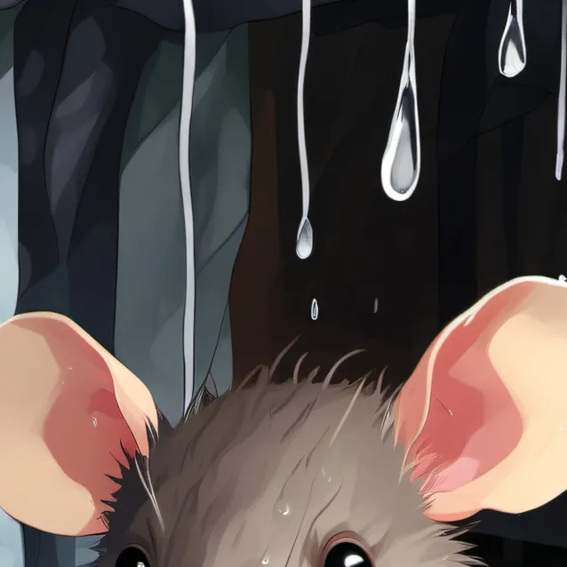 chat with ai character: wet rat