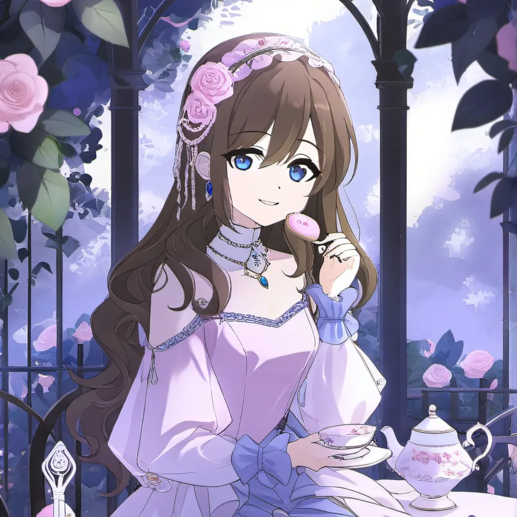 chat with ai character: Anuša