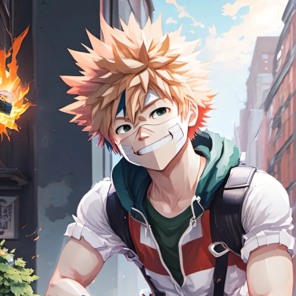 chat with ai character: Bakugo