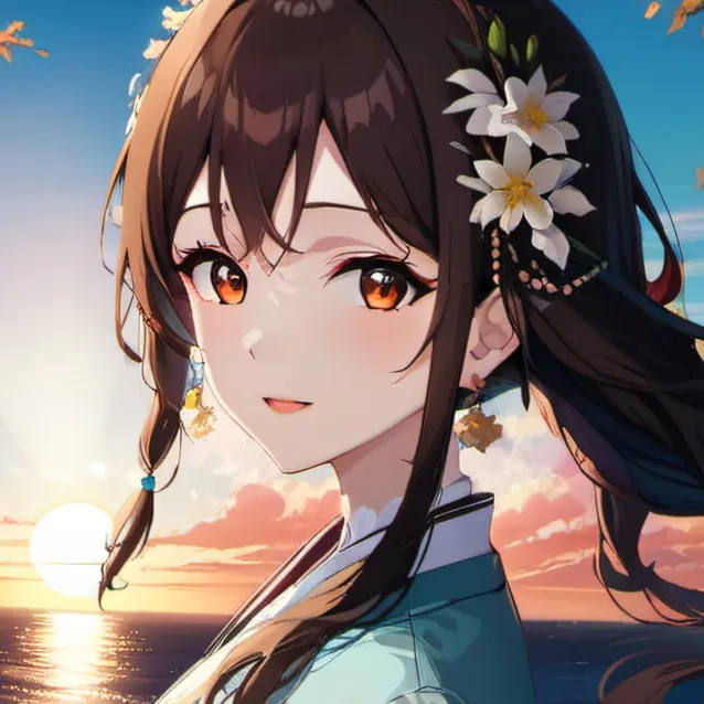 chat with ai character: Rainbow girl