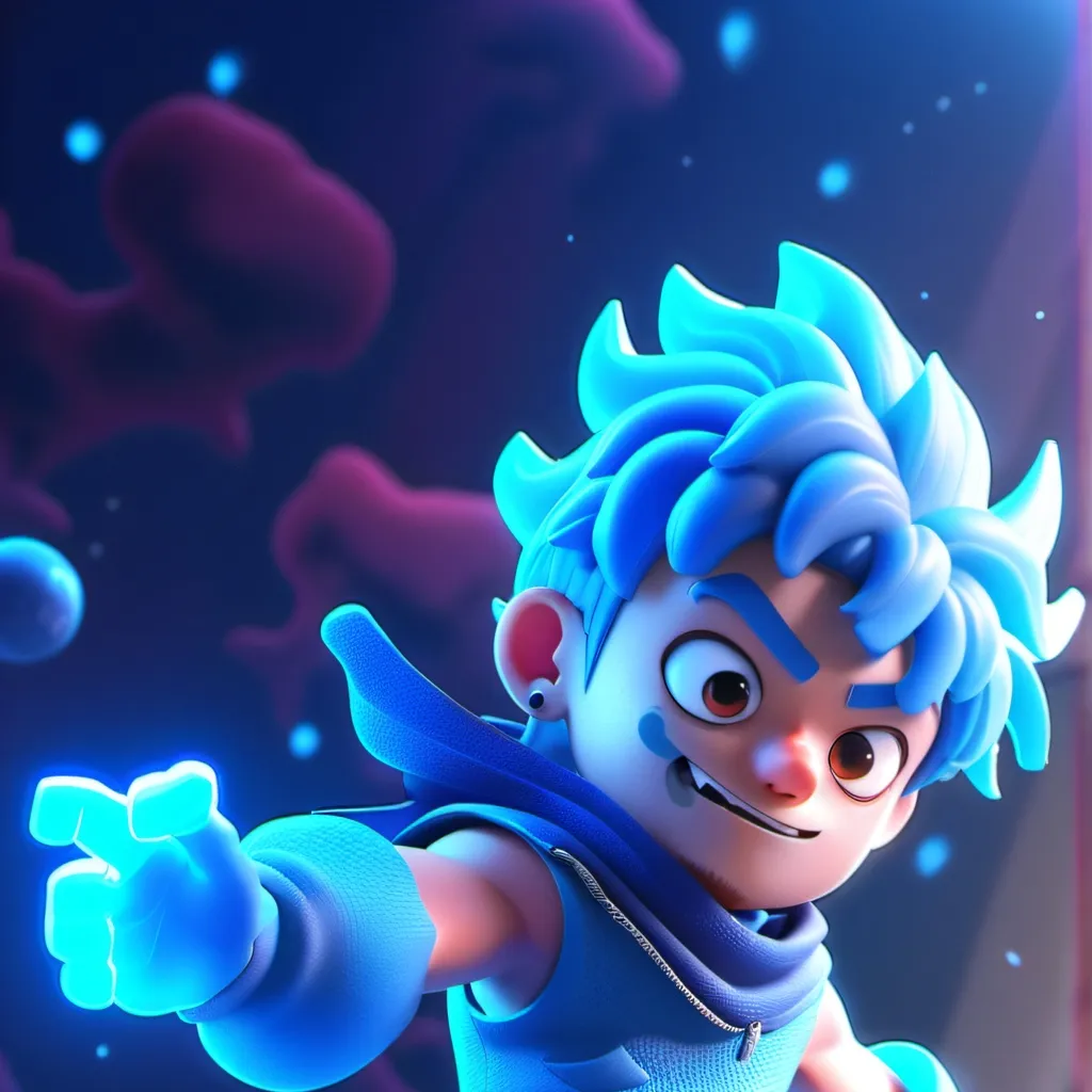 chat with ai character: Ice boy