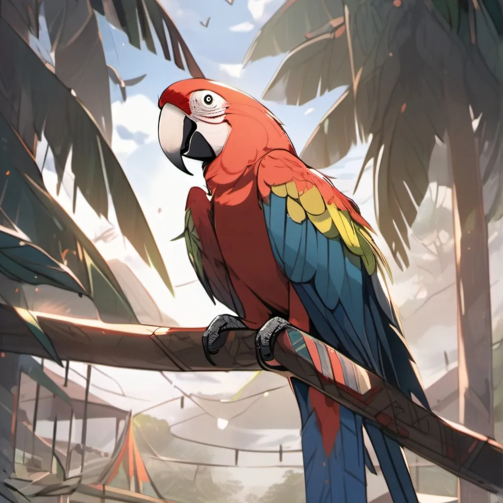 chat with ai character: Macaw