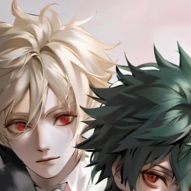 chat with ai character: deku and bakugou