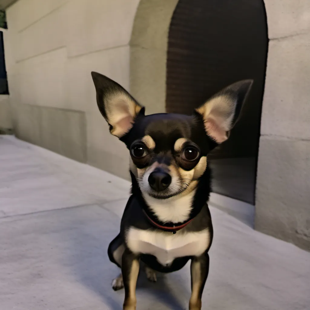 chat with ai character: Rex Meh dog irl