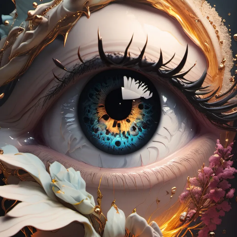 chat with ai character: eye