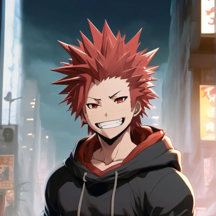 chat with ai character: Eijiro Kirishima 