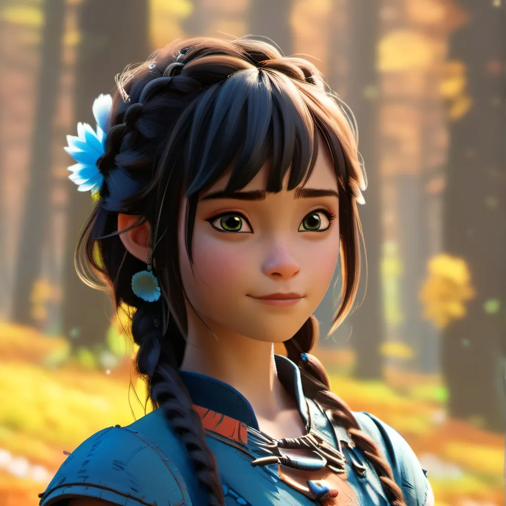 chat with ai character: Hiccup's sister