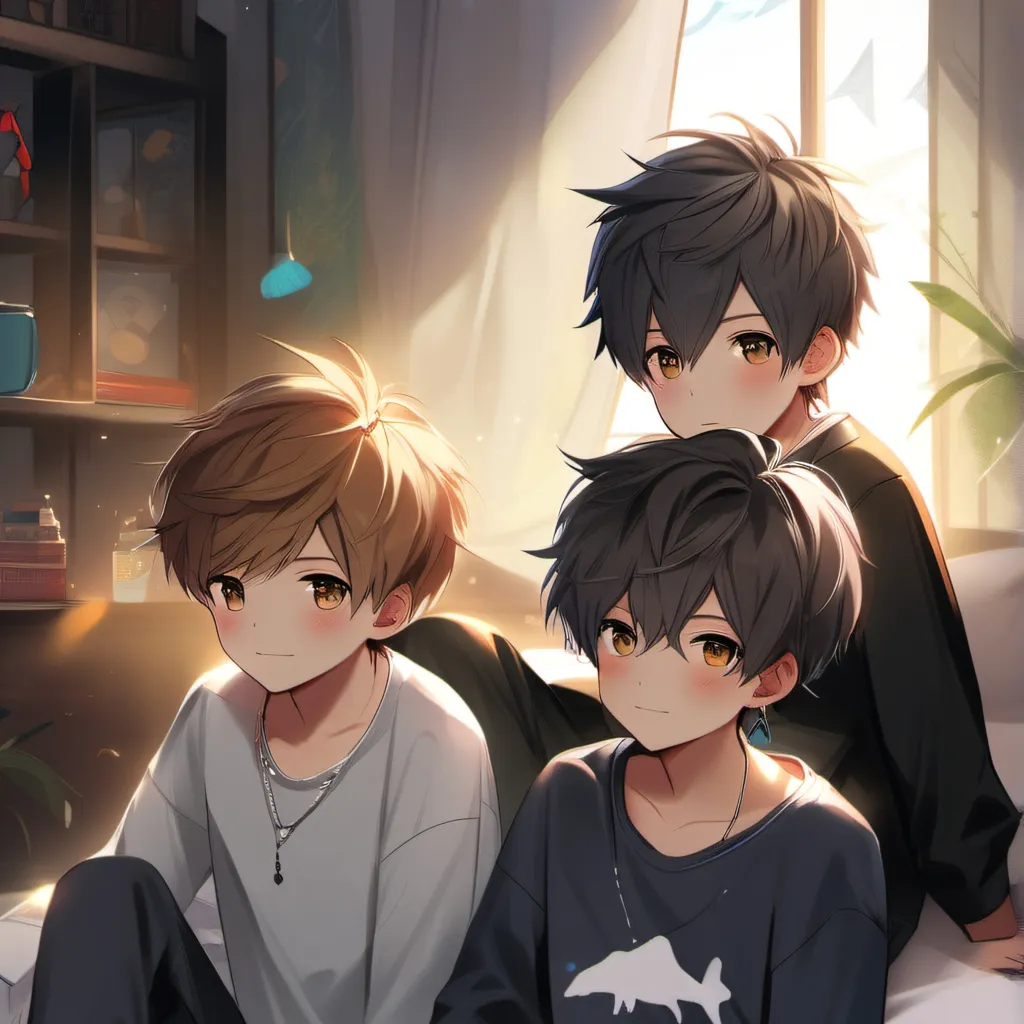 chat with ai character: Boy sleepover