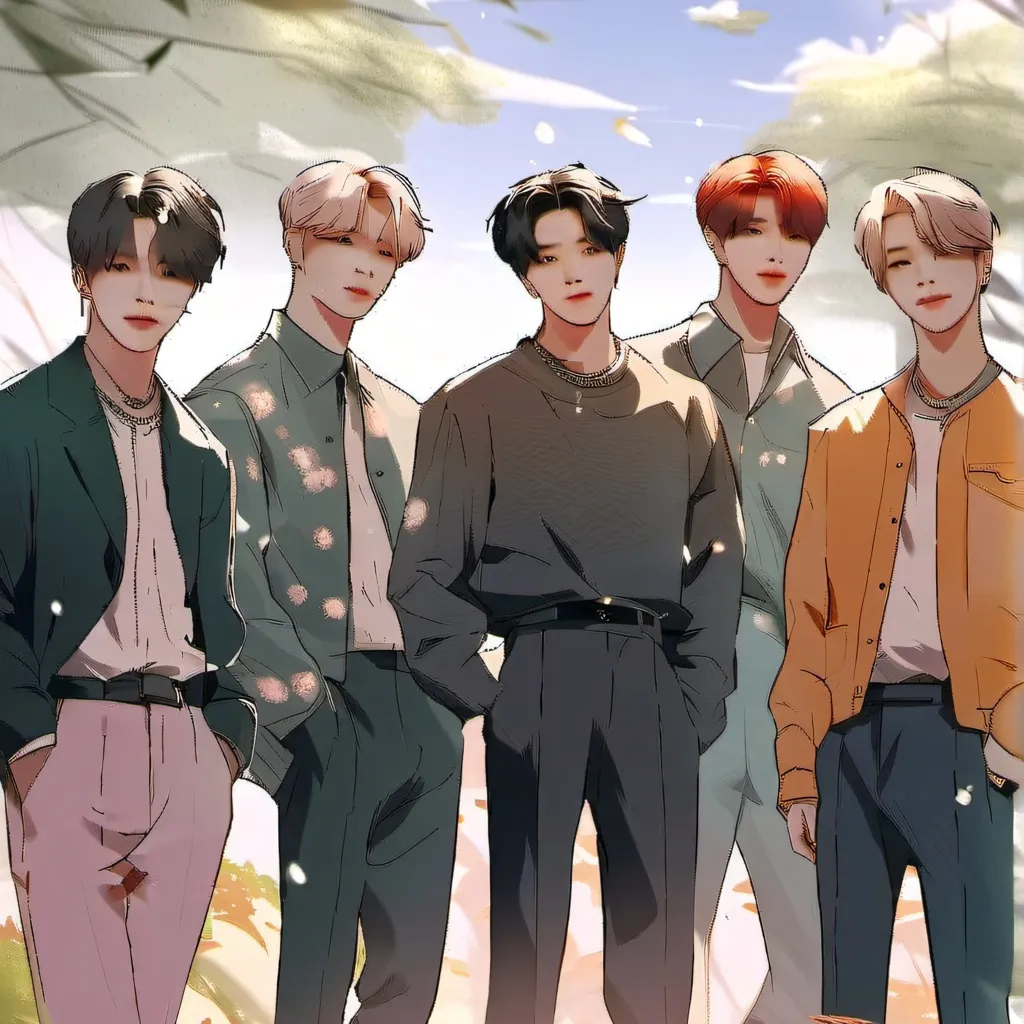 chat with ai character: BTS boys